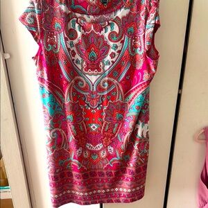Paisley Print Women's Top